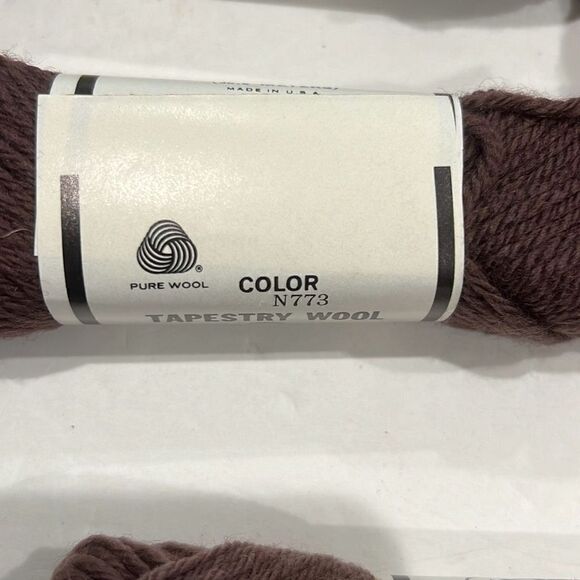 Elsa Williams Mixed Lot 11 Skeins Brown Needlepoint Yarn 40 Yd Skein 100% Wool - Picture 4 of 12